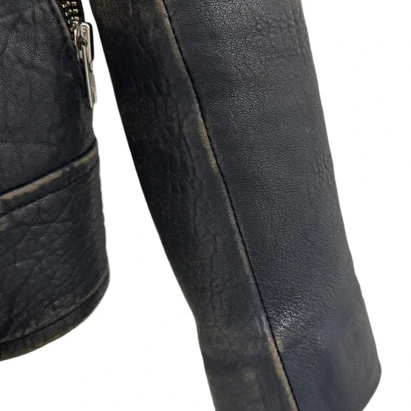 Mackage leather biker jacket - Picture 5 of 9